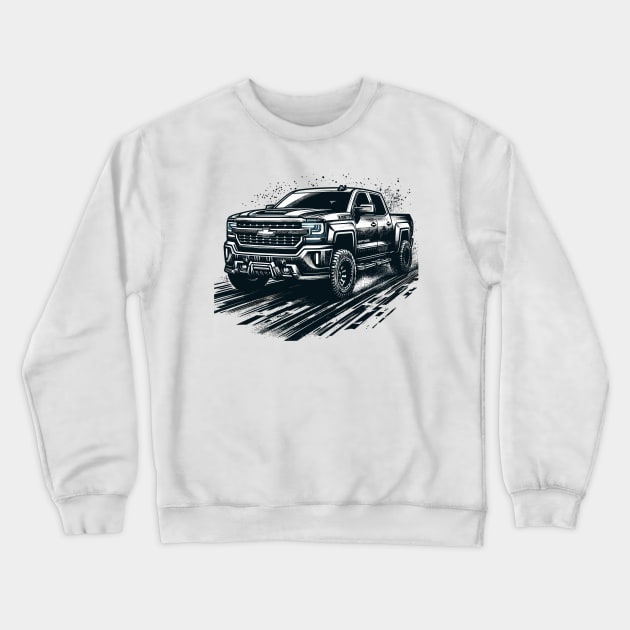 Chevrolet GMT Crewneck Sweatshirt by Vehicles-Art